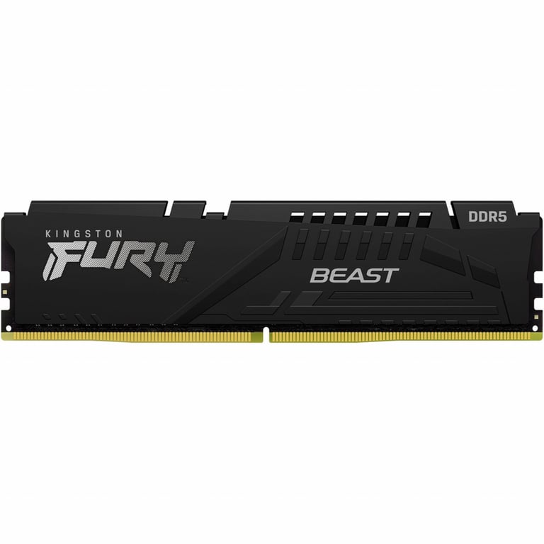Модуль пам'яті для комп'ютера DDR5 32GB (2x16GB) 5600 MHz Beast Black Kingston Fury (ex.HyperX) (KF556C40BBK2-32) - фото 3