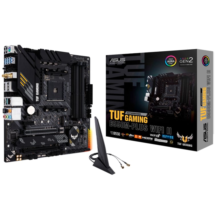 Материнська плата ASUS TUF GAMING B550M-PLUS WIFI II - фото 1