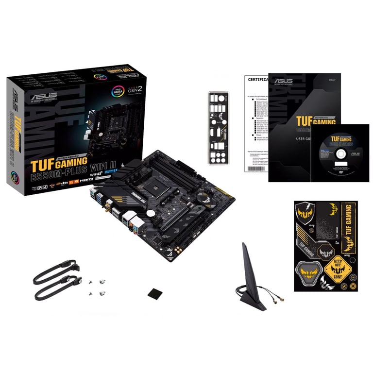 Материнська плата ASUS TUF GAMING B550M-PLUS WIFI II - фото 7