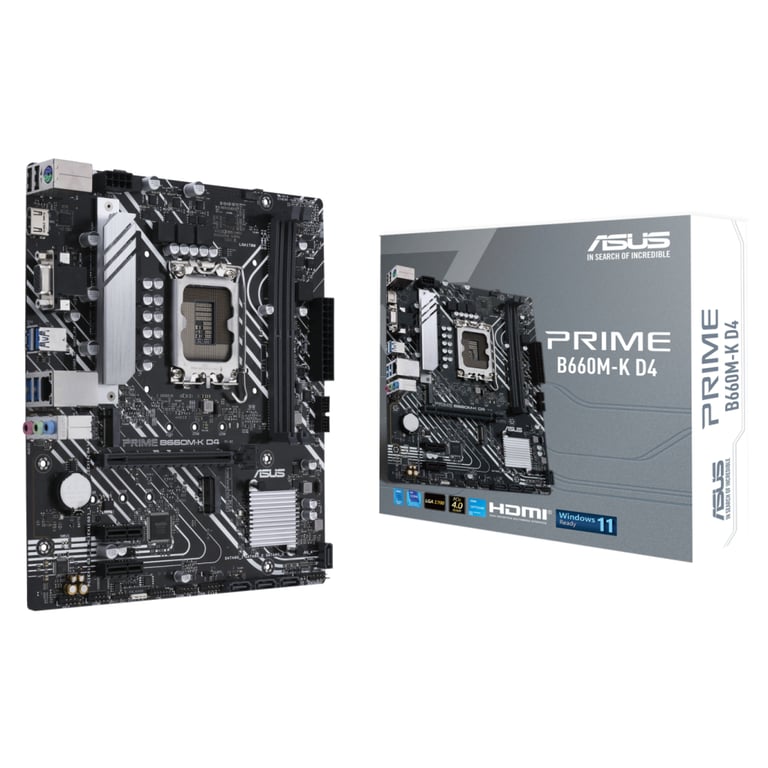 Материнська плата ASUS PRIME B660M-K D4 - фото 2