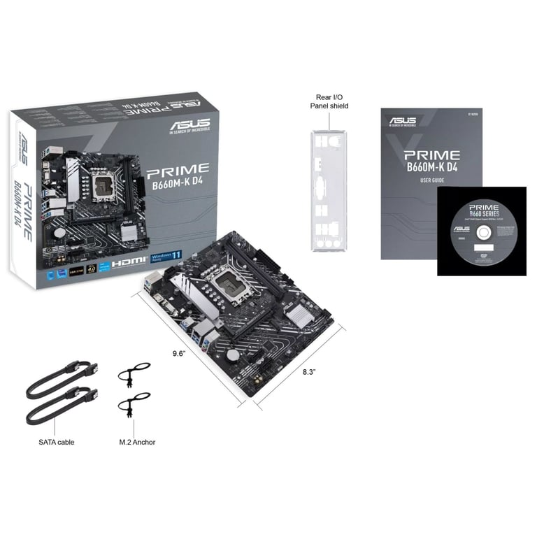 Материнська плата ASUS PRIME B660M-K D4 - фото 8