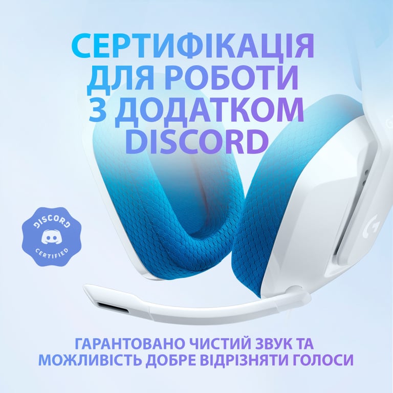Навушники Logitech G335 Wired Gaming White (981-001018) - фото 9