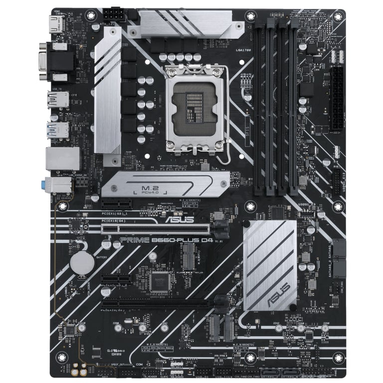 Материнська плата ASUS PRIME B660-PLUS D4 - фото 1
