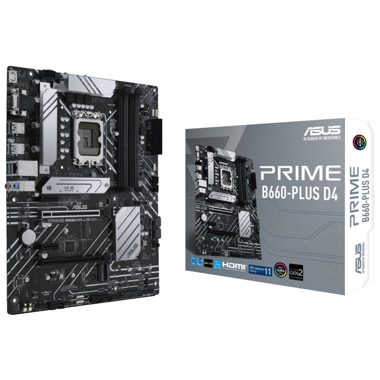 Материнська плата ASUS PRIME B660-PLUS D4 - фото 2