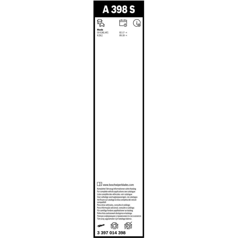 Щітка склоочисника Bosch 3397014398 (3 397 014 398) - фото 5