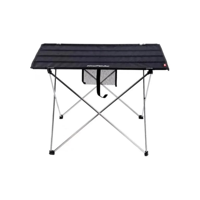 Туристичний стіл Naturehike NH20JJ020 L Aluminium Black (6927595763421) - фото 1