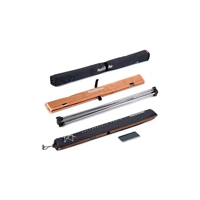Туристичний стіл Naturehike NH20JJ020 L Aluminium Black (6927595763421) - фото 2
