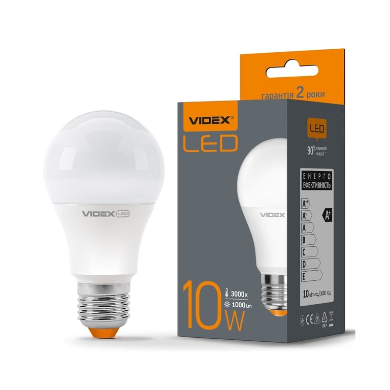 Лампочка Videx LED A60e 10W E27 3000K (VL-A60e-10273) - фото 3