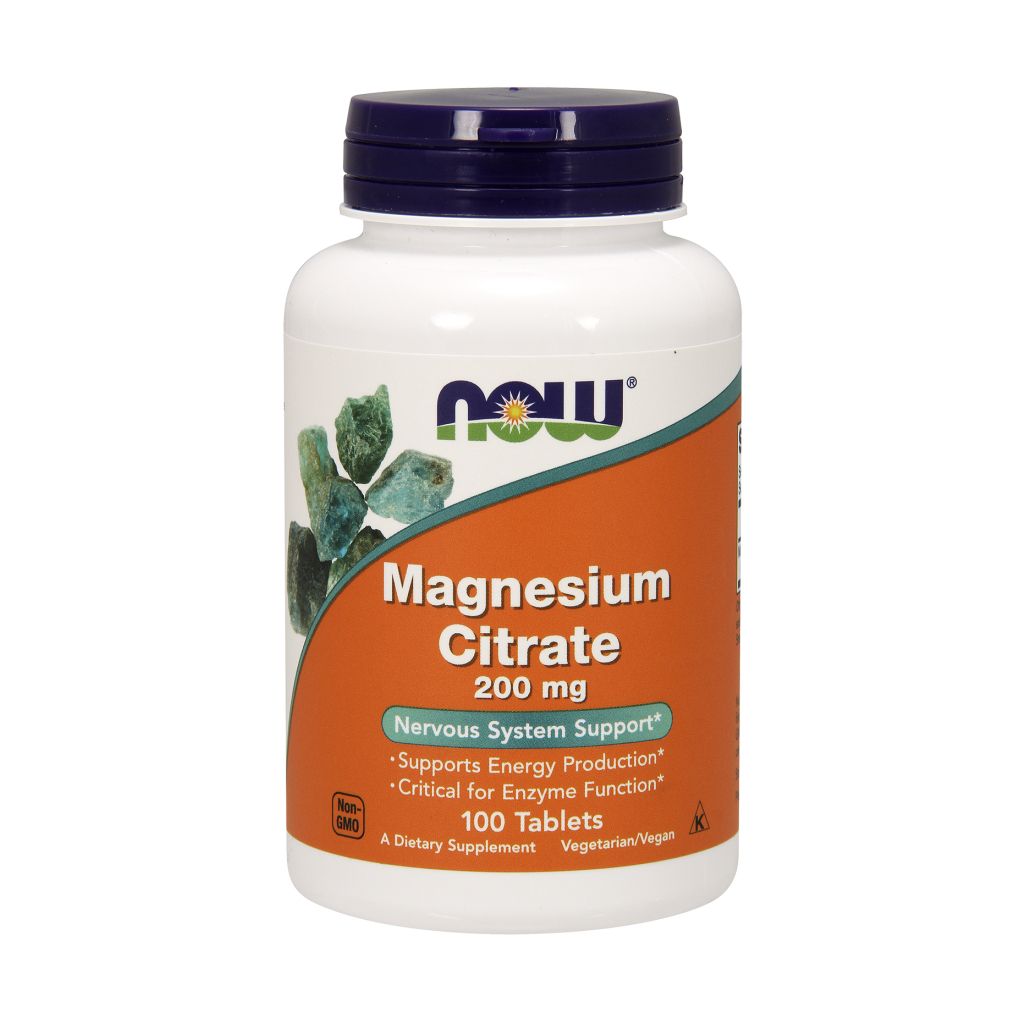 Мінерали Now Foods Цитрат Магнію 200мг, 100 таблеток (NF1290) Мінерали Now Foods Цитрат Магнію 200мг, 100 таблеток (NF1290)