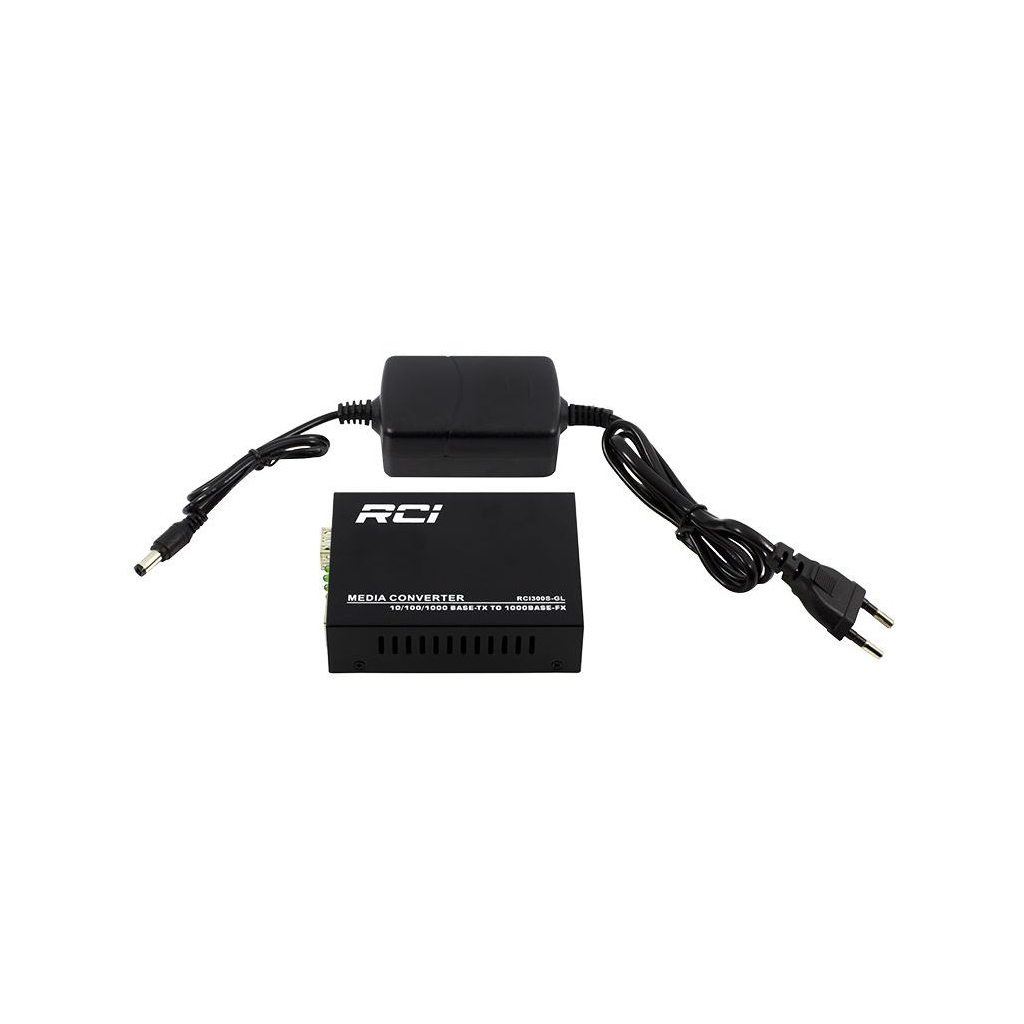 Медіаконвертер RCI 1G, SFP slot, RJ45, standart size metal case (RCI300S-GL) - фото 3 Медіаконвертер RCI 1G, SFP slot, RJ45, standart size metal case (RCI300S-GL) - фото 3
