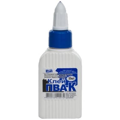 Клей КіП ПВА-К 50 мл із супер ковпачком (GLUE-KIP-PVA-50ML) - фото 1
