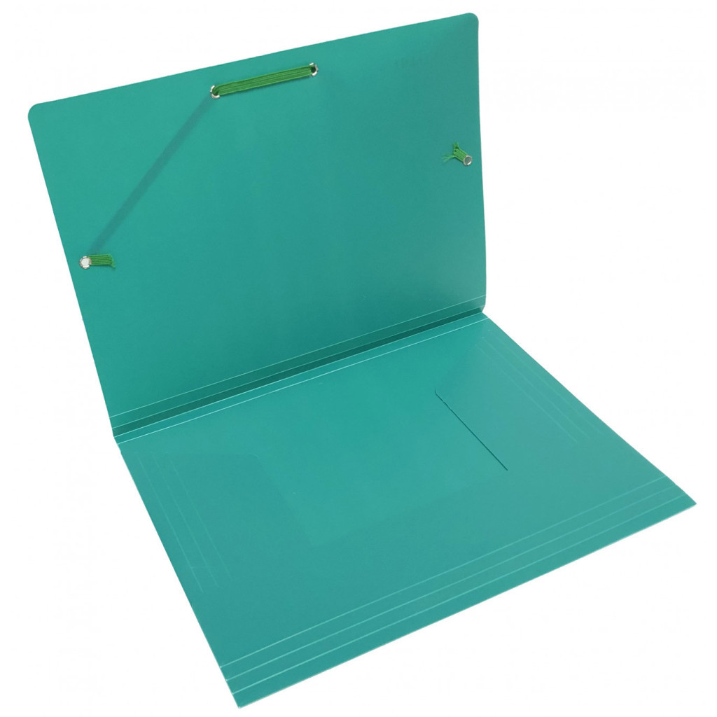 Папка на резинках H-Tone А4, зелена (FOLD-HT-JJ40941-G) - фото 2 Папка на резинках H-Tone А4, зелена (FOLD-HT-JJ40941-G) - фото 2