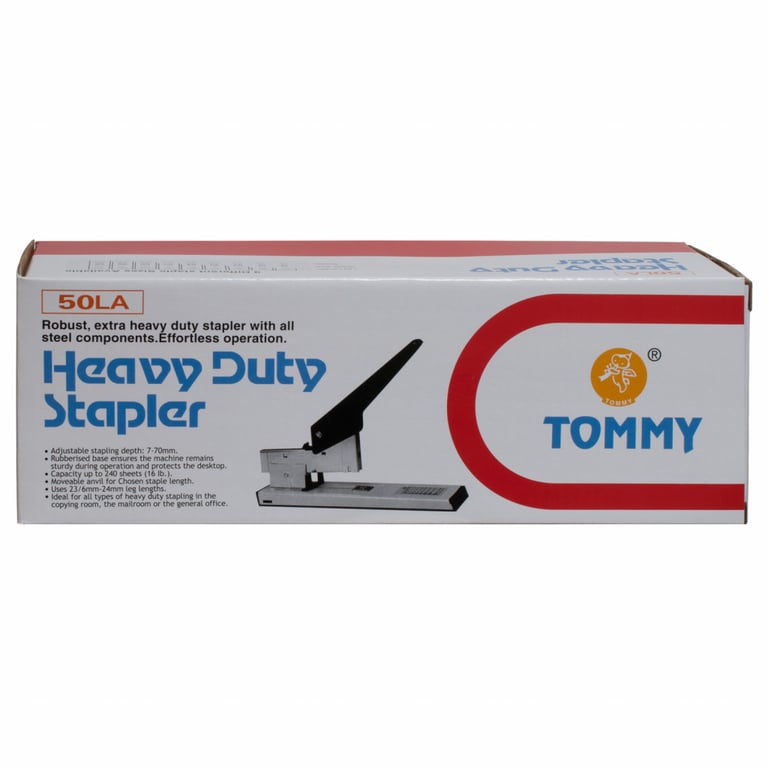 Степлер H-Tone посиленої потужності, 200 аркушів, скоби №23 Tommy (STAP-HT-JJ40131) - фото 3