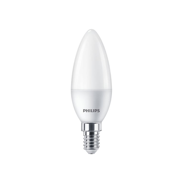 Лампочка Philips EcohomeLEDCandle 5W 500lm E14 840B35NDFR (929002968837) - фото 1