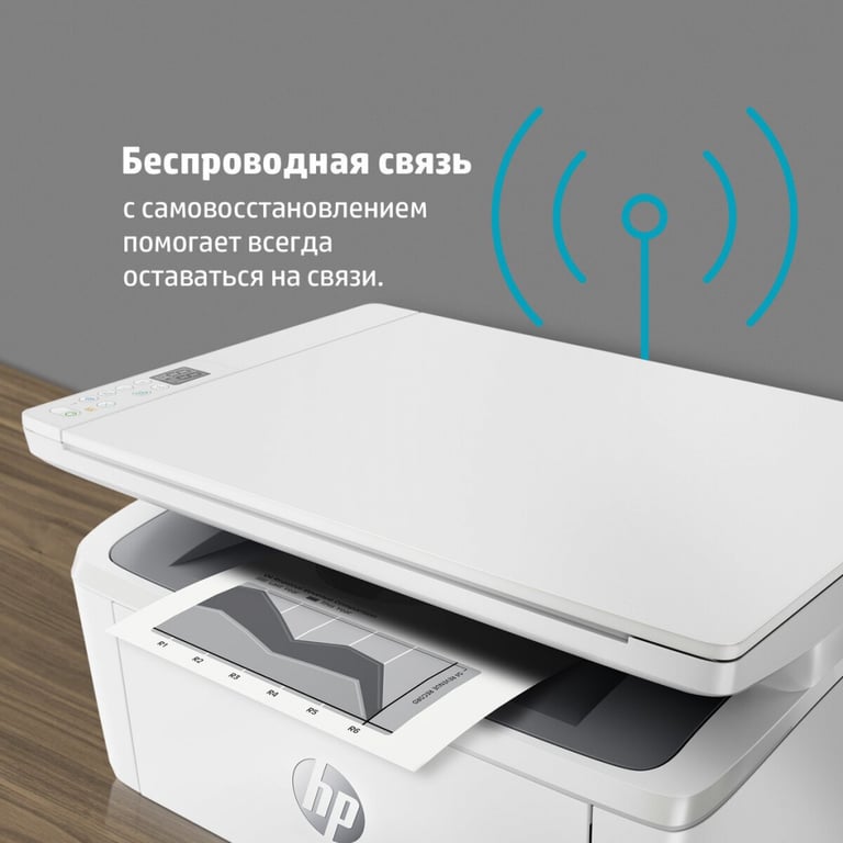 Багатофункціональний пристрій HP LaserJet Pro M141w WiFi (7MD74A) - фото 8