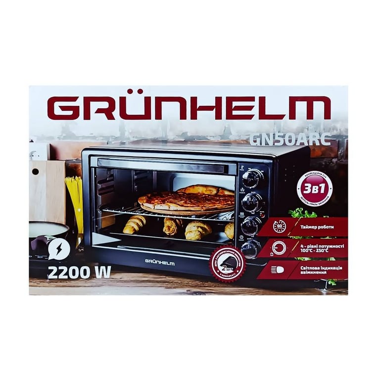 Електропіч Grunhelm GN50ARC - фото 7