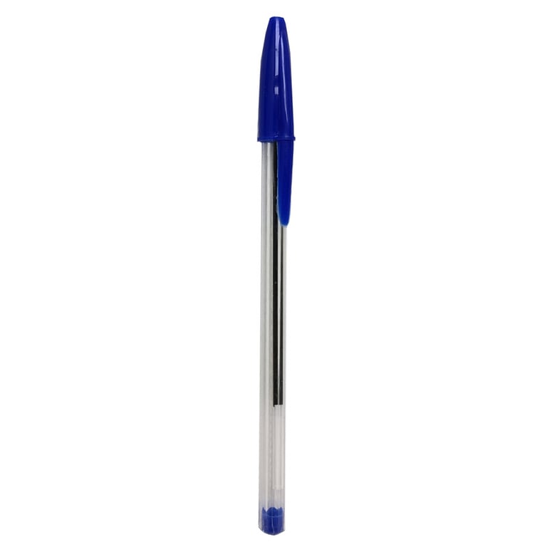 Ручка кулькова H-Tone 0,7 мм, синя, уп. 50 шт (PEN-HT-JJ20103-BL) - фото 1