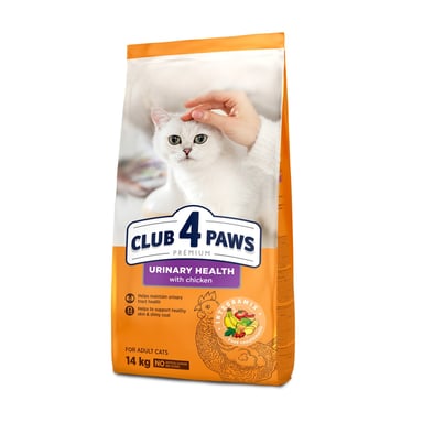 Сухий корм для кішок Club 4 Paws Преміум. Підтримка здоров'я сечовидільної системи 14 кг (4820083909375) - фото 1