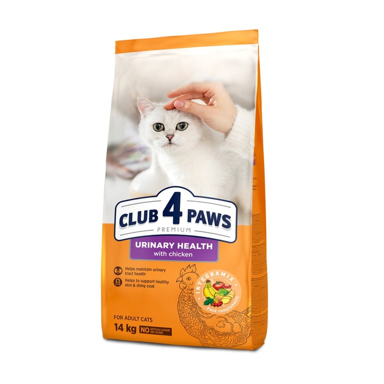 Сухий корм для кішок Club 4 Paws Преміум. Підтримка здоров'я сечовидільної системи 14 кг (4820083909375) - фото 1