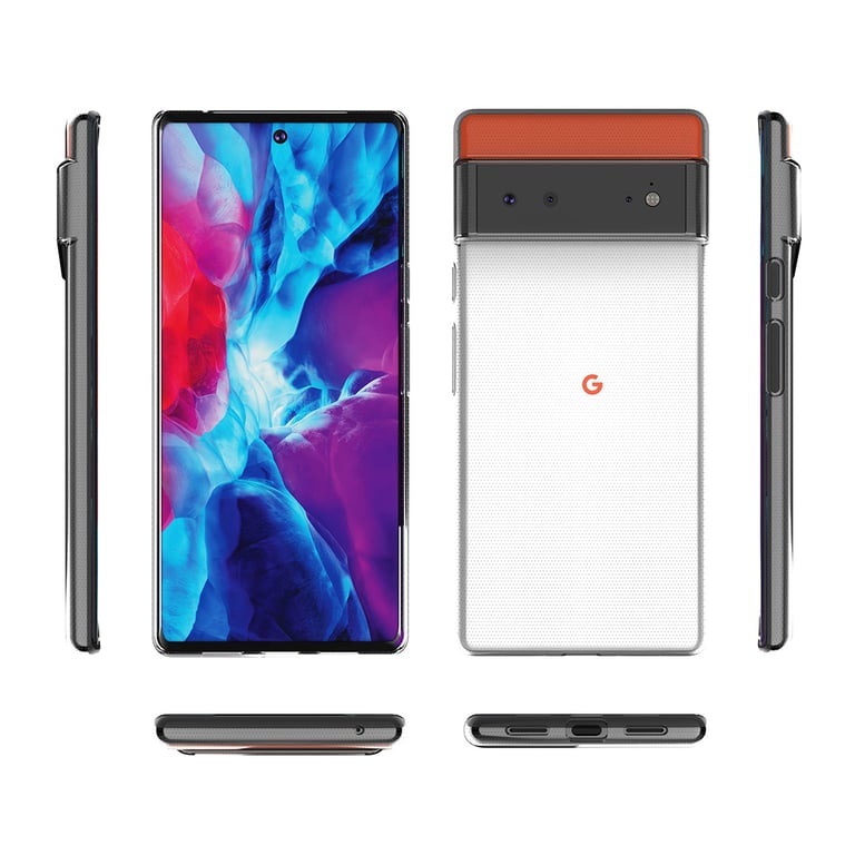 Чохол до мобільного телефона BeCover Google Pixel 6 Transparancy (707142) - фото 2
