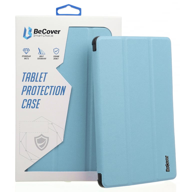 Чохол до планшета BeCover Tri Fold Hard Apple iPad mini 6 2021 Light Blue (706856) - фото 1