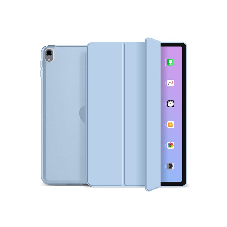 Чохол до планшета BeCover Tri Fold Hard Apple iPad mini 6 2021 Light Blue (706856) - фото 2
