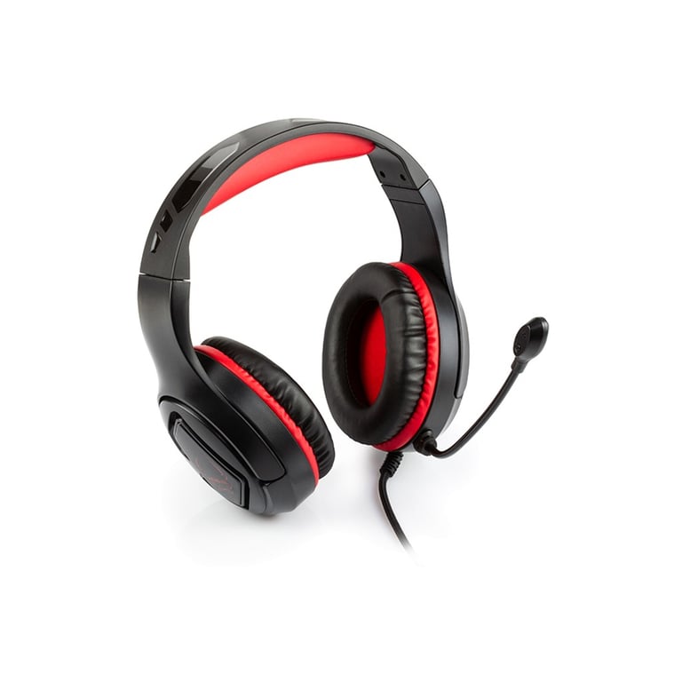 Навушники REAL-EL GDX-7590 Black-Red - фото 2
