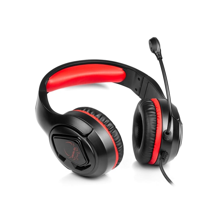 Навушники REAL-EL GDX-7590 Black-Red - фото 4