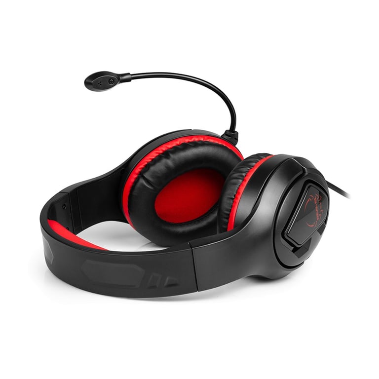 Навушники REAL-EL GDX-7590 Black-Red - фото 5