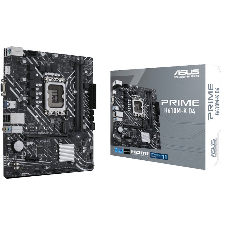 Материнська плата ASUS PRIME H610M-K D4 - фото 2