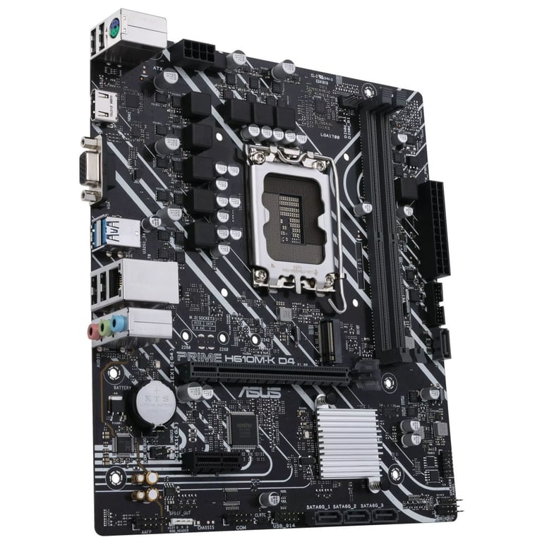Материнська плата ASUS PRIME H610M-K D4 - фото 4