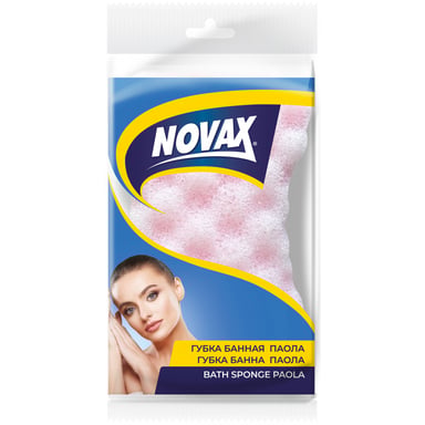 Губка для купання Novax Paola 1 шт. (4823058320489) - фото 1