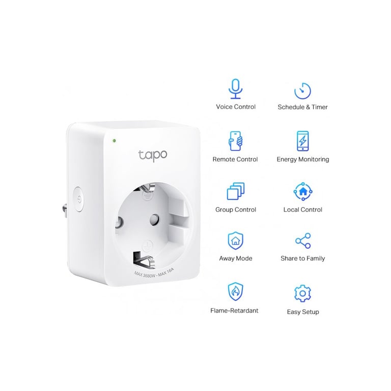 Розумна розетка TP-Link Tapo P110 - фото 2