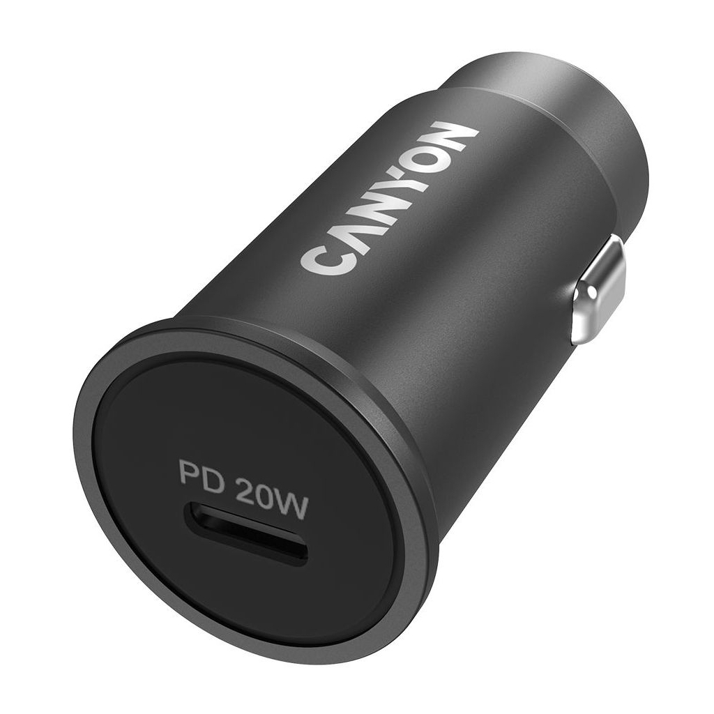 Зарядний пристрій Canyon PD 20W Pocket size car charger (CNS-CCA20B) - фото 2 Зарядний пристрій Canyon PD 20W Pocket size car charger (CNS-CCA20B) - фото 2