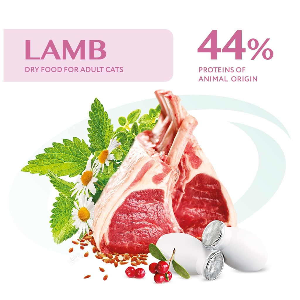 Сухий корм для кішок Optimeal з чутливим травленням - ягня 200 г (4820215362405) - фото 2 Сухий корм для кішок Optimeal з чутливим травленням - ягня 200 г (4820215362405) - фото 2