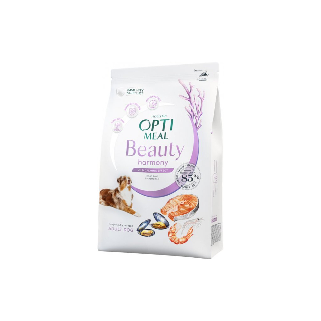 Сухий корм для собак Optimeal Beauty Harmony беззерновий на основі морепродуктів 10 кг (4820215366847) Сухий корм для собак Optimeal Beauty Harmony беззерновий на основі морепродуктів 10 кг (4820215366847)