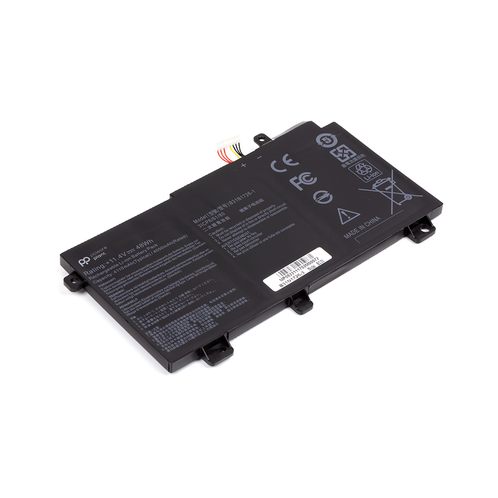 Акумулятор до ноутбука ASUS TUF Gaming FX504GD (B31N1726) 11.4V 3900mAh, Shape-A PowerPlant (NB431151) - фото 2 Акумулятор до ноутбука ASUS TUF Gaming FX504GD (B31N1726) 11.4V 3900mAh, Shape-A PowerPlant (NB431151) - фото 2