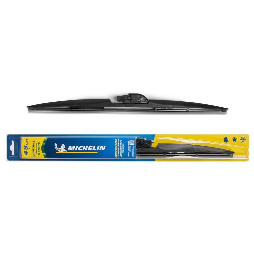 Щітка склоочисника Michelin Rainforce Hybrid 19дюймів(480)мм (73682) - фото 1 Щітка склоочисника Michelin Rainforce Hybrid 19дюймів(480)мм (73682) - фото 1