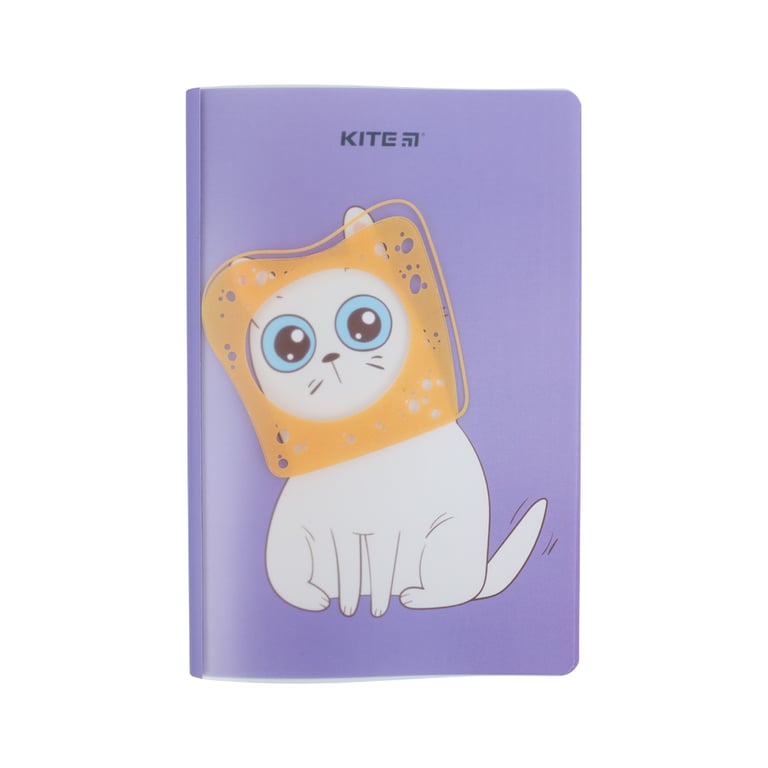 Блокнот Kite А5+ 40 аркушів, Bread cat (K22-460-4) - фото 1