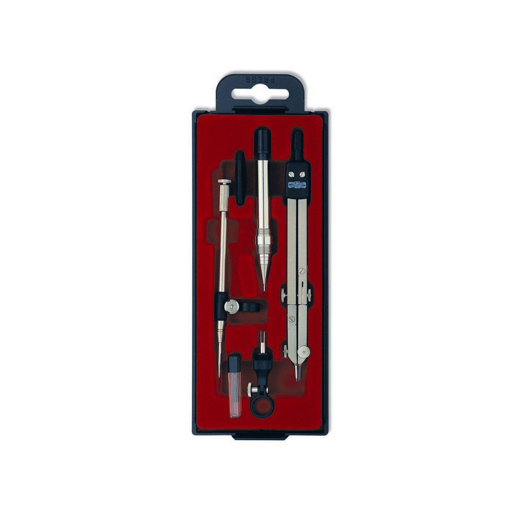 Готувальня Koh-i-Noor 6 предметів у пластиковому пеналі (6903) Готувальня Koh-i-Noor 6 предметів у пластиковому пеналі (6903)