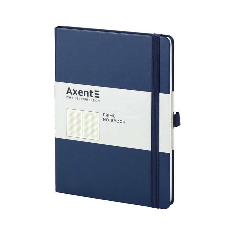 Блокнот Axent Partner Prime 145х210 мм A5 96 аркушів у клітинка Синій (8305-02-A) - фото 2