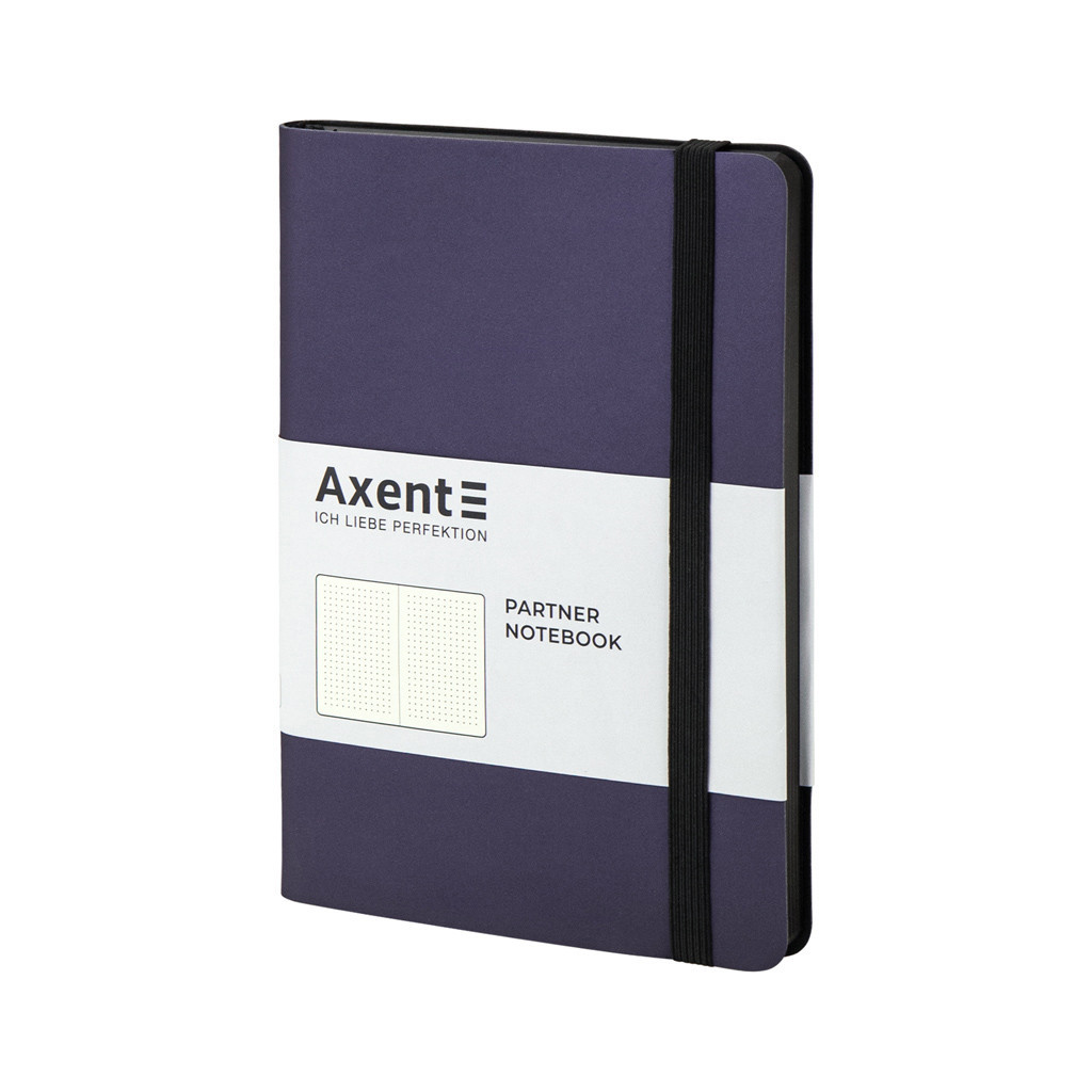 Блокнот Axent Partner Soft 125х195 мм в крапку 96 аркушів Синій (8310-38-A) - фото 2 Блокнот Axent Partner Soft 125х195 мм в крапку 96 аркушів Синій (8310-38-A) - фото 2