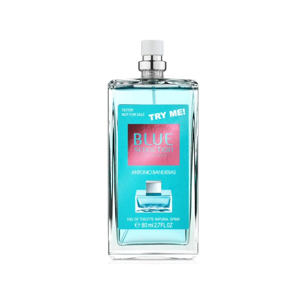 Туалетна вода Antonio Banderas Blue Seduction For Women тестер 80 мл (8411061982082)