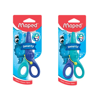 Ножиці Maped KidiPulse, 120мм, блістер, синьо-блакитний (MP.472110) - фото 1