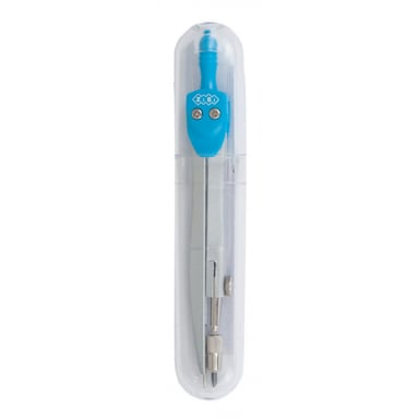 Циркуль ZiBi BASIS у твердому футлярі, блакитний KIDS Line (ZB.5301BS-14) - фото 1