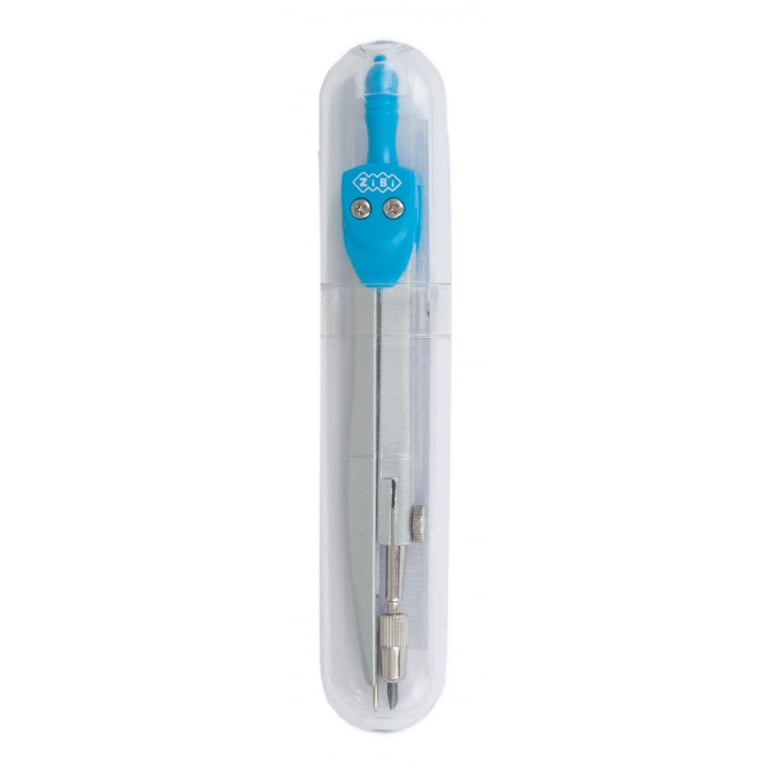 Циркуль ZiBi BASIS у твердому футлярі, блакитний KIDS Line (ZB.5301BS-14) - фото 1