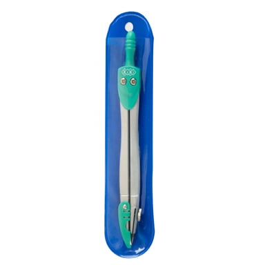 Циркуль ZiBi в м'якому PVC чохлі, зелений, KIDS Line (ZB.5390-04) - фото 1