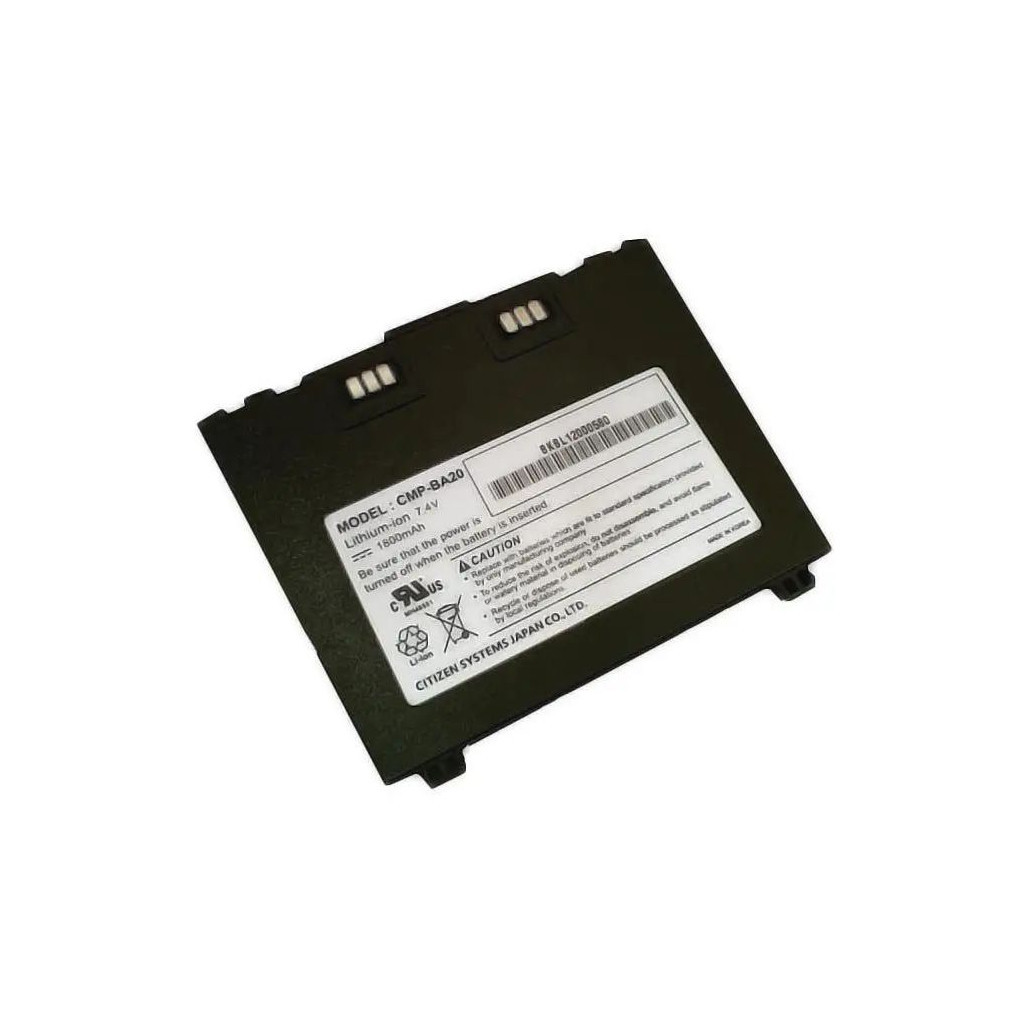 Акумуляторна батарея до мобільного принтера Citizen CMP-20, 2000 mAh (2000435) - фото 1