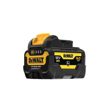 Акумулятор до електроінструменту DeWALT 12 В, 5 Аг, час заряджання 50 хв, вага 0.42 кг (DCB126) - фото 1