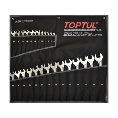 Ключ Toptul ключів комбінованих 26 шт 6-32 мм Hi-Performance (GPAX2601) - фото 1